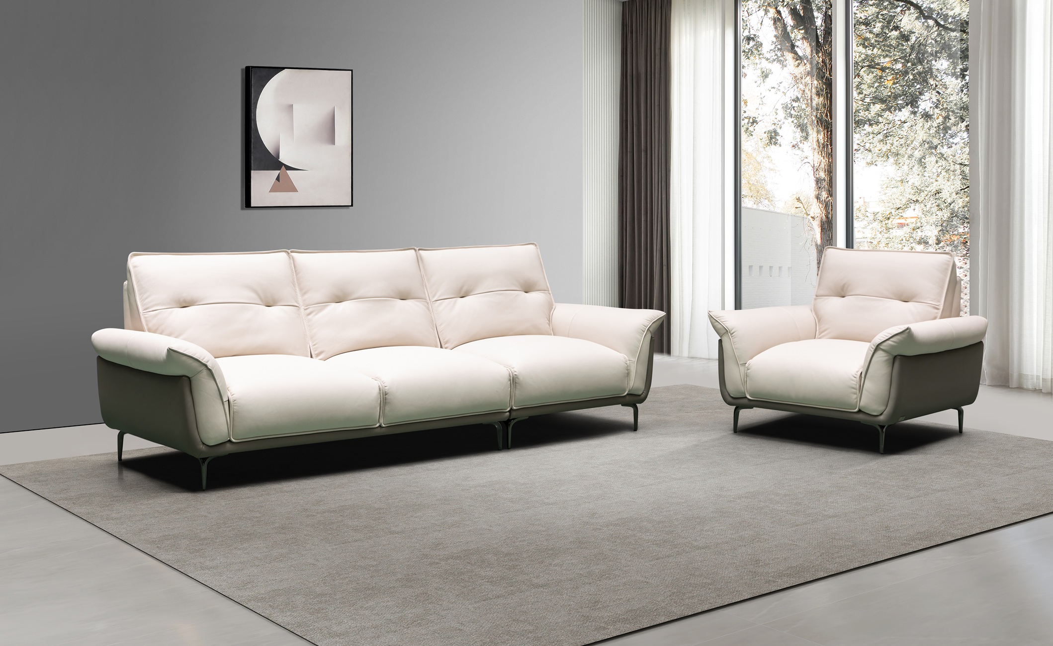Living Room Furniture Sofas Loveseats and Chairs JS530 Living Room Set