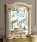 Aida Small Mirror Ivory