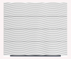 Wave Single Dresser White