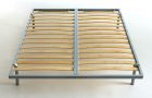 Camel Queen Size Wooden Slats Frame Folded w/legs