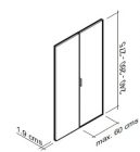RIGHT folding door set 240
