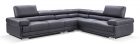2119 Sectional Black