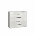 Carmen White Single Dresser