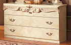 Barocco Single Dresser Ivory