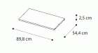 Platinum Shelf for 2 Door Module #Silver Birch /AL300ar2.02av/