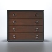 Emporio Black Dresser / mirror