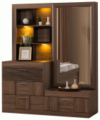 Lindo dresser with mirror & Pouff