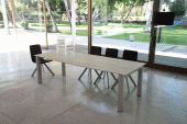 Chamon Table + Kiss Chairs